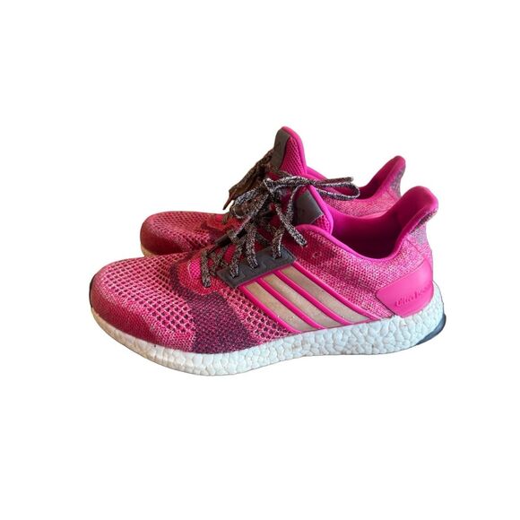 Women’s Adidas Ultraboost pink sneakers size 7 - Picture 1 of 4